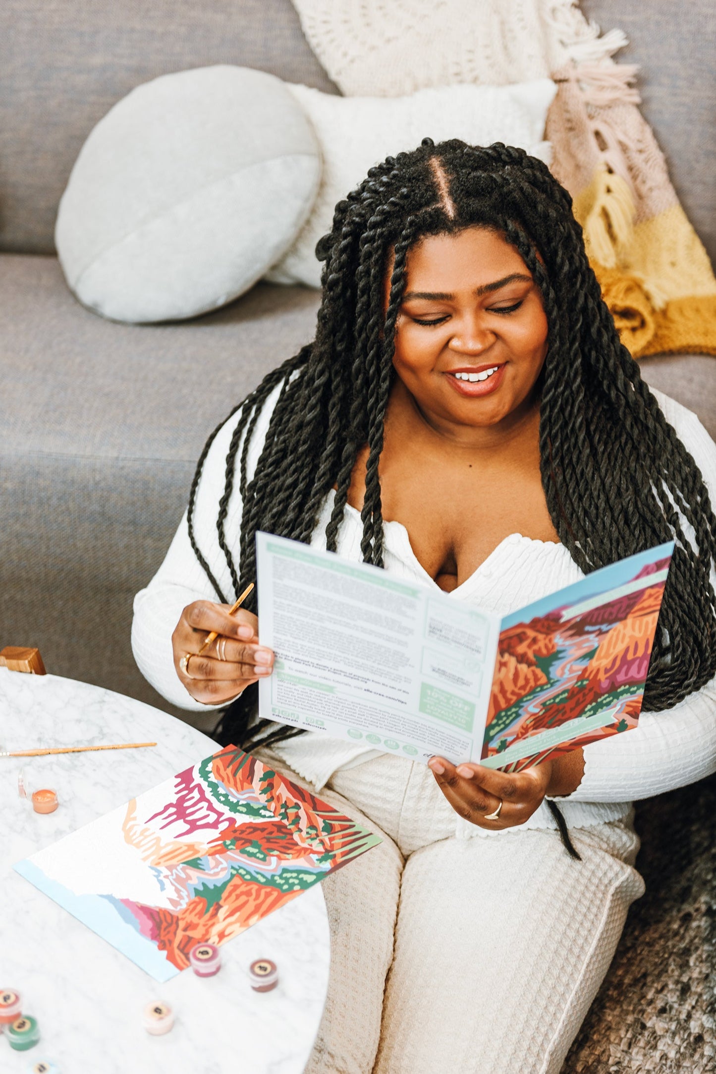 Zion National Park | 8x10 paint-by-number kit