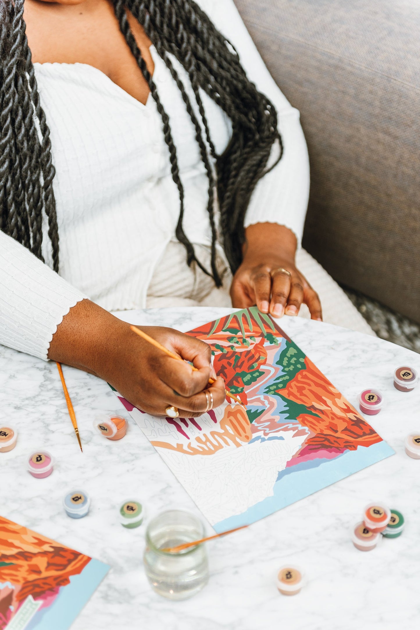 Zion National Park | 8x10 paint-by-number kit