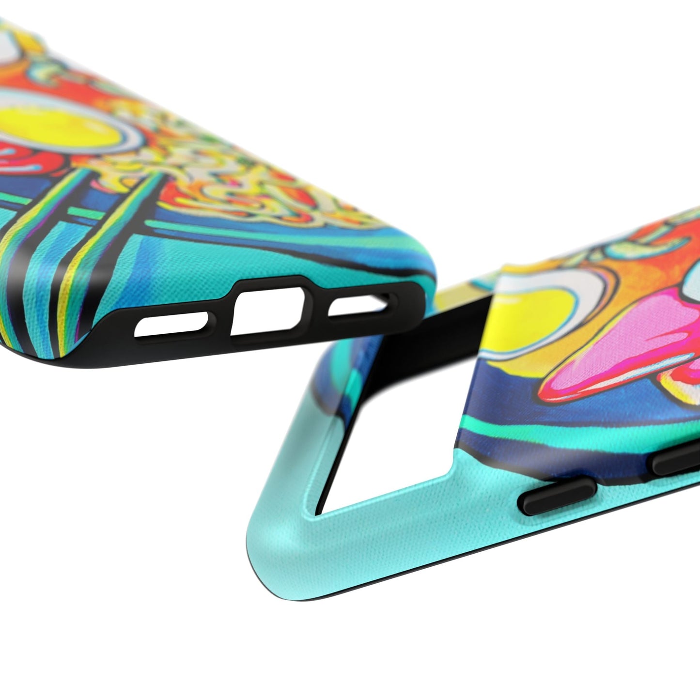 Neon Ramen Tough Phone Case