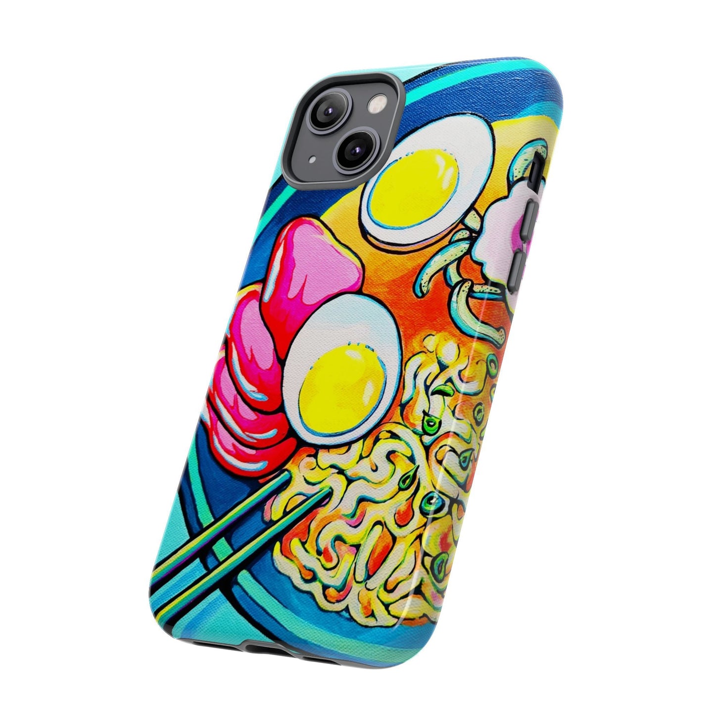 Neon Ramen Tough Phone Case