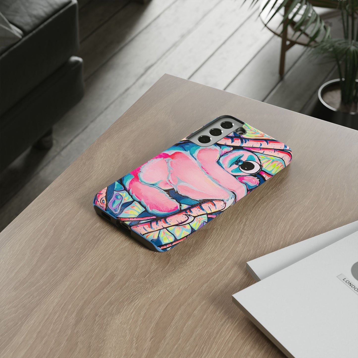 Cyclops Sloth Tough Phone Case