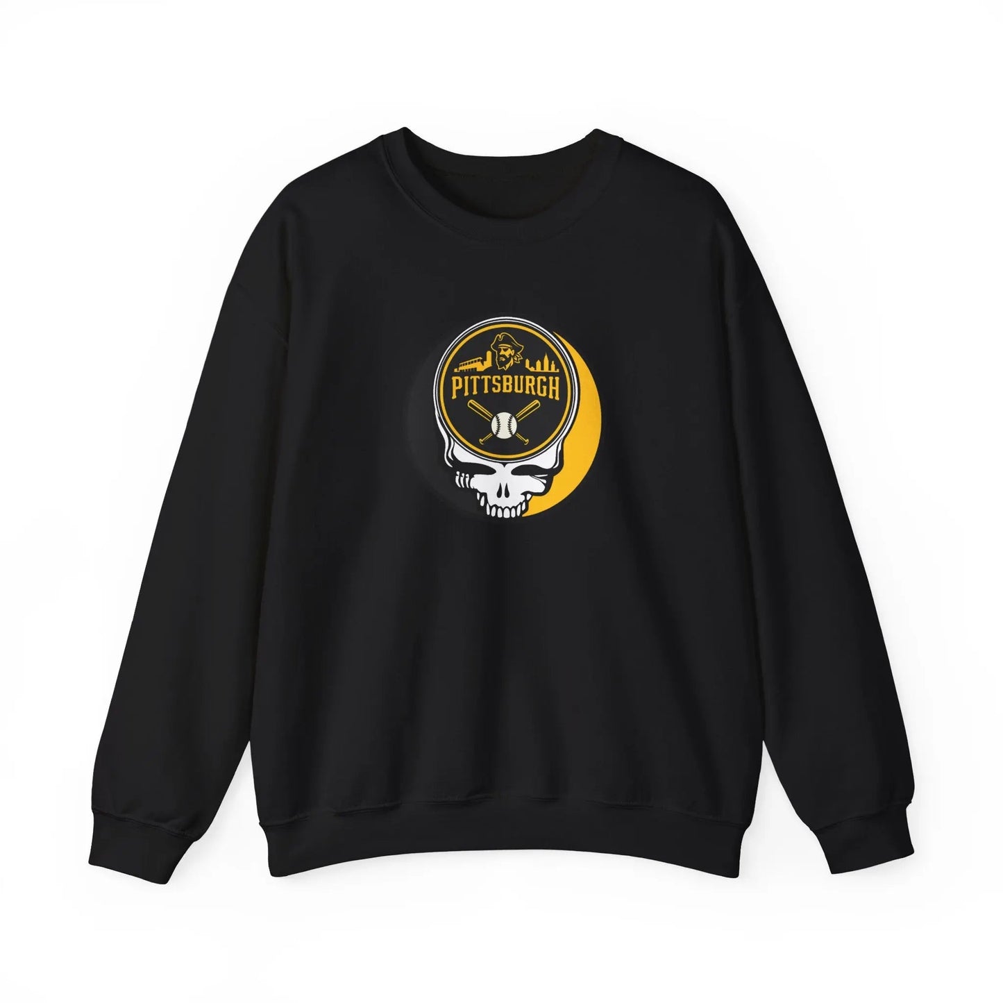Pittsburgh Pirates Original Stealie Grateful Dead Crewneck Grateful Dead Sweatshirt