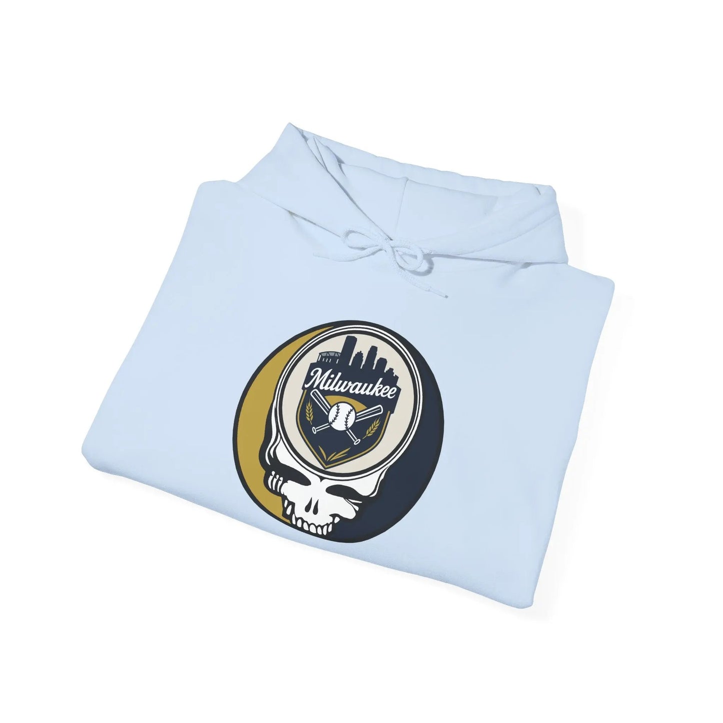 Milwaukee Brewers Original Stealie Grateful Dead Hoodie