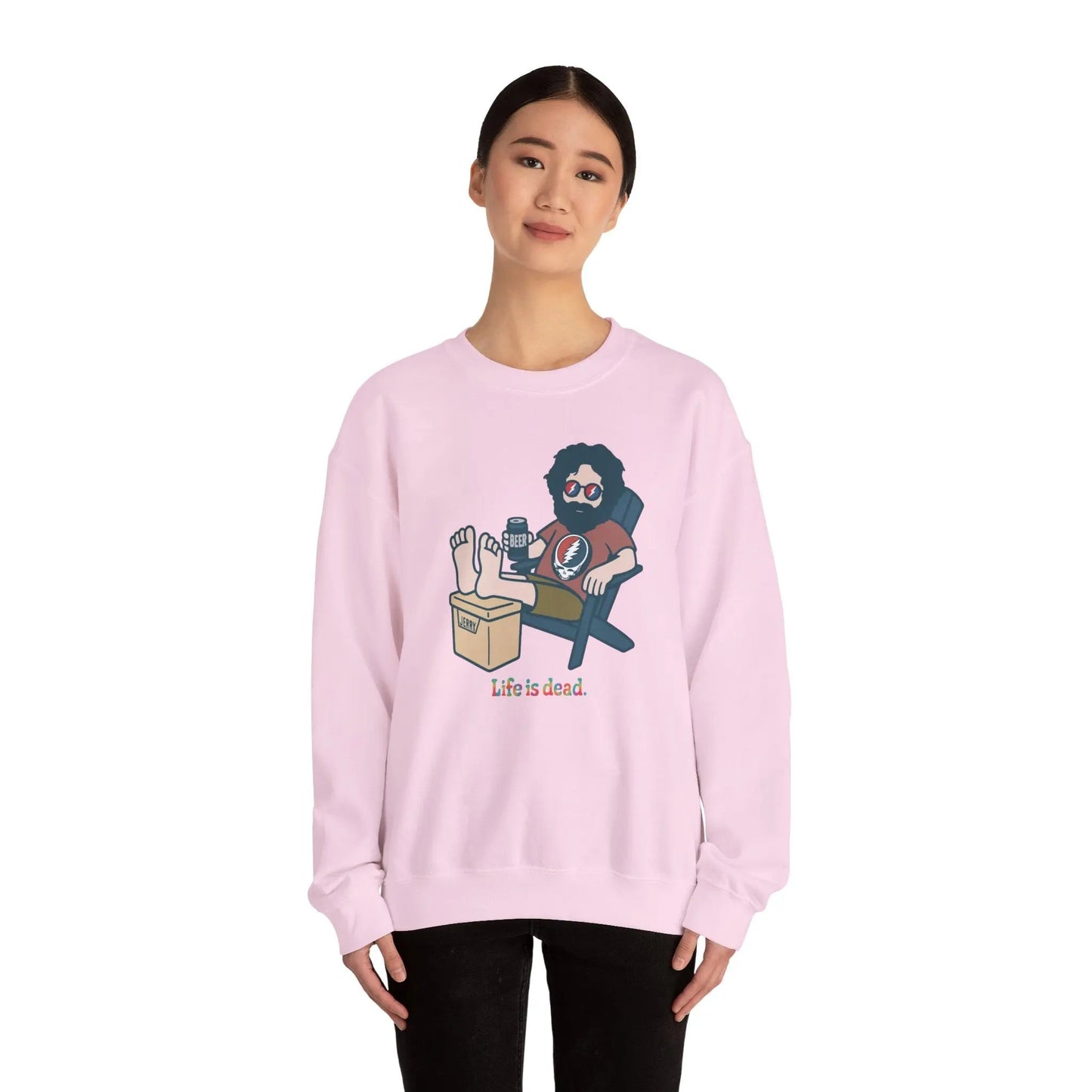 Stay Cool, Jerry Life is dead.® Crewneck
