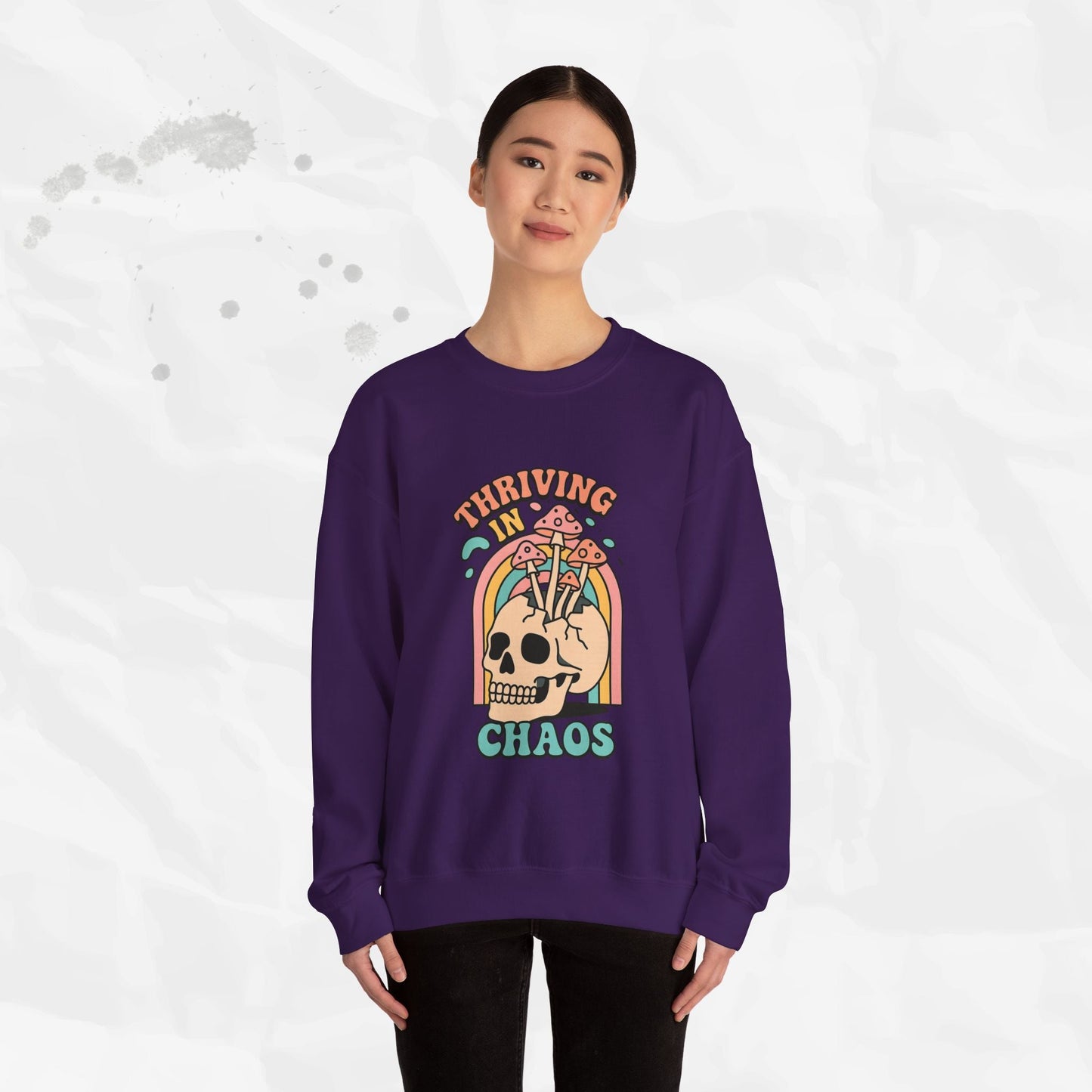 Thriving in Chaos – Crewneck Sweatshirt