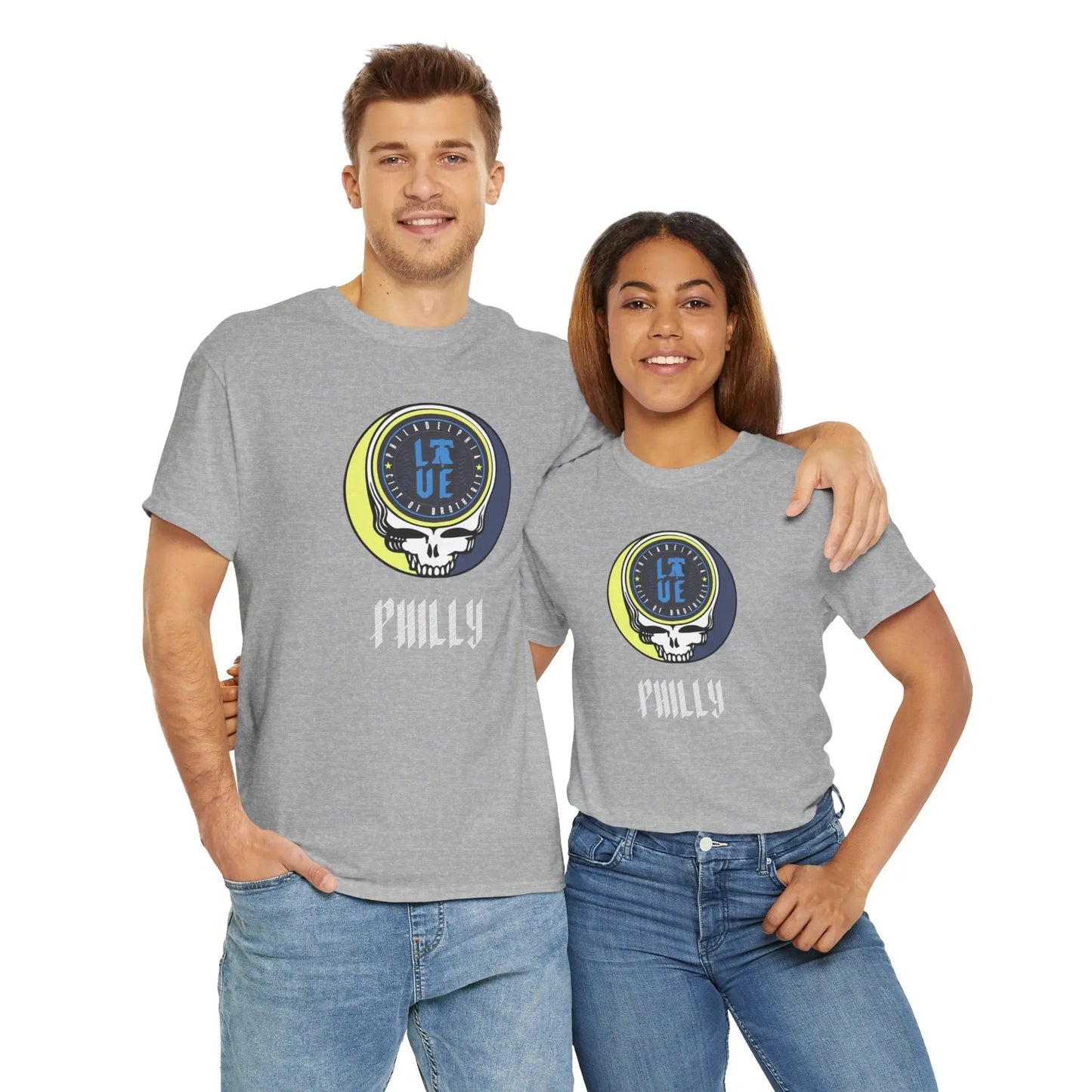 Philly City Connect Logo Stealie Grateful Dead T-Shirt