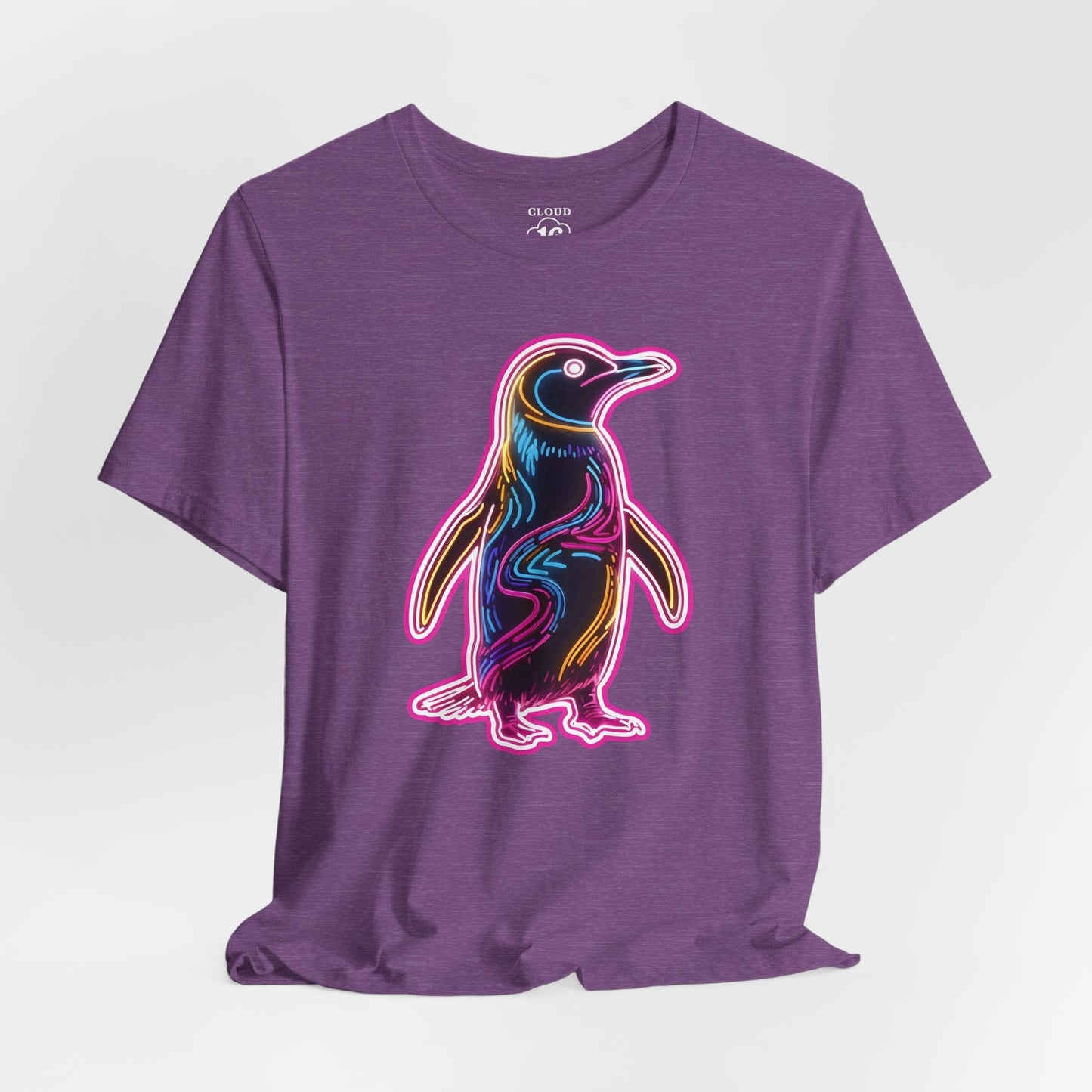 Vibrant Penguin T-Shirt - Cute Animal Graphic Tee for Men & Women - Fun Summer Apparel