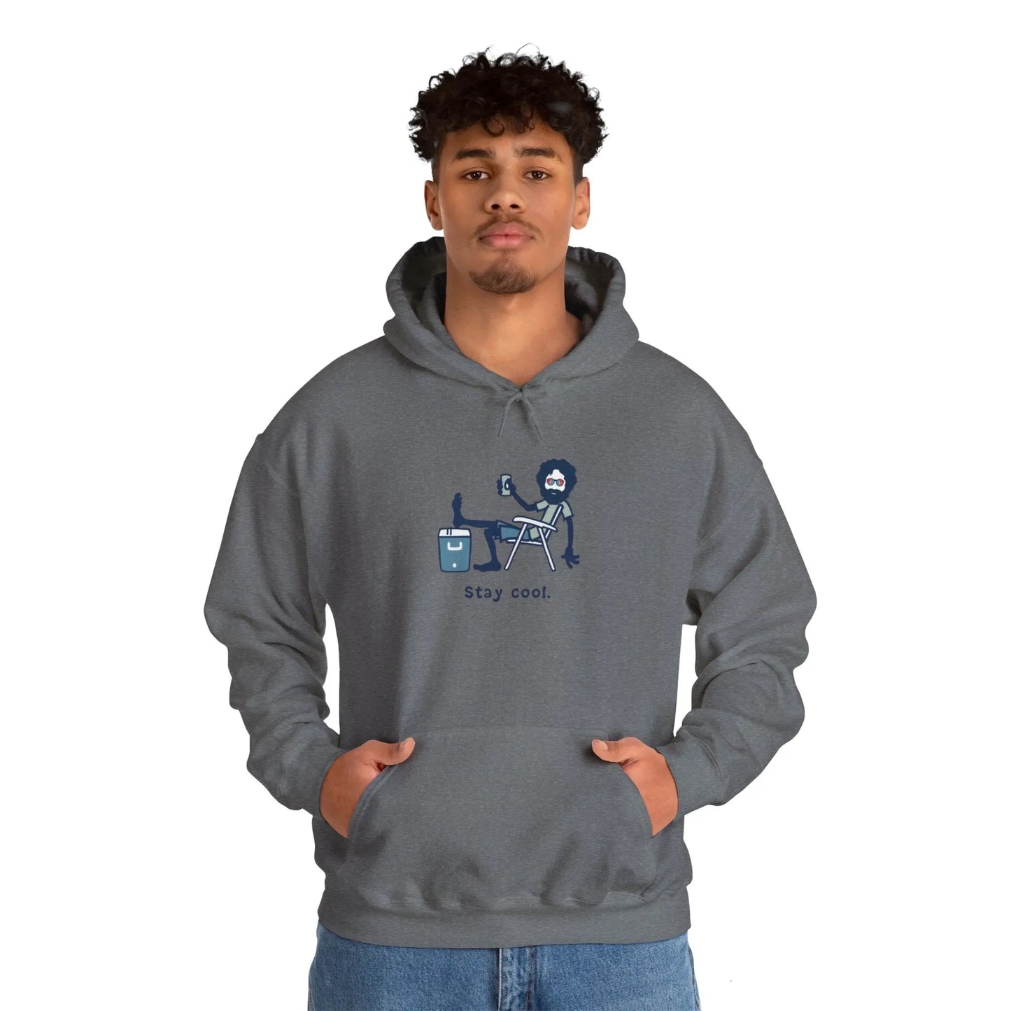 Life is dead.® Stay Cool Jerry Grateful Dead Hoodie