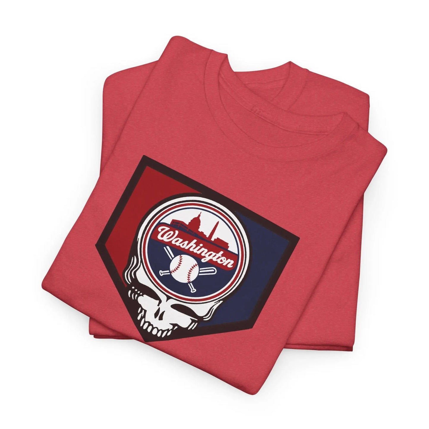 Washington Nationals Original Home Plate Edition Grateful Dead T-Shirt