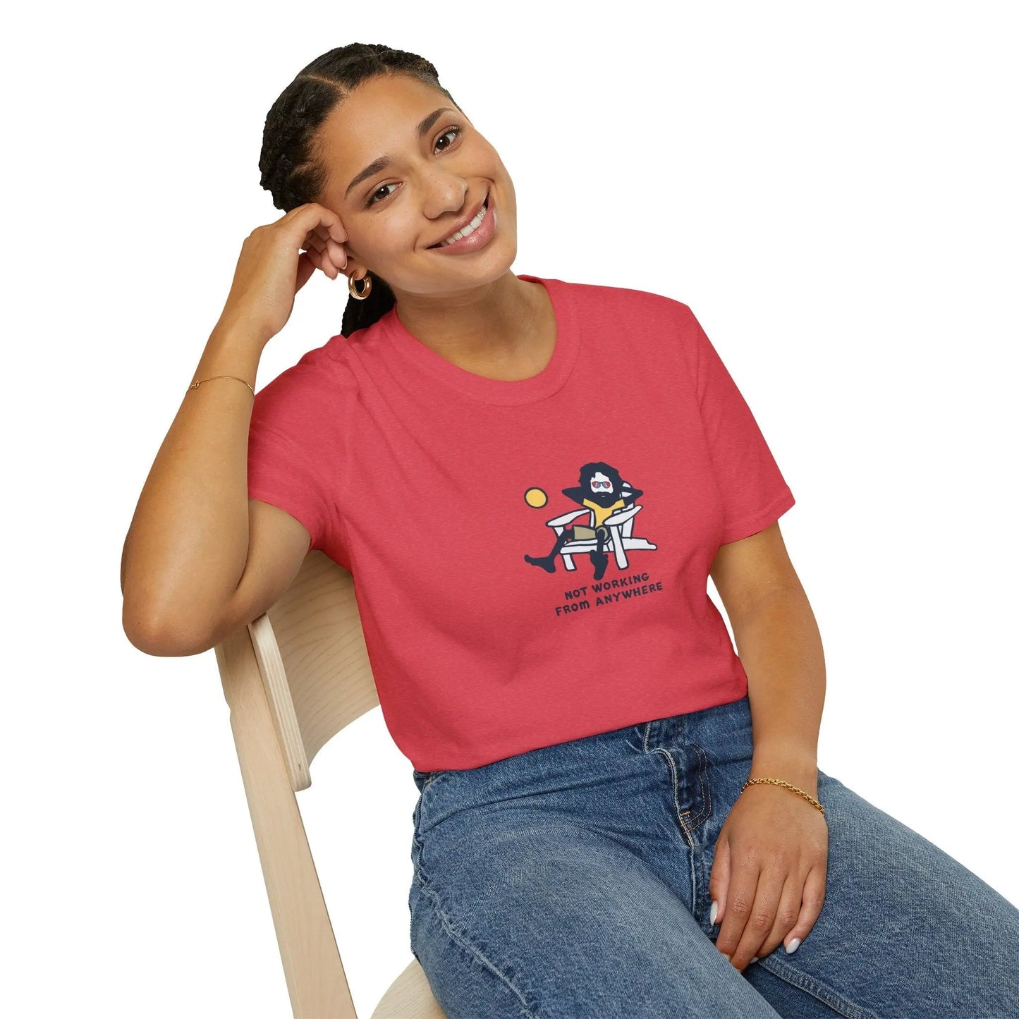 Life is dead.® Jerry's Not Working from Anywhere Grateful Dead T-Shirt