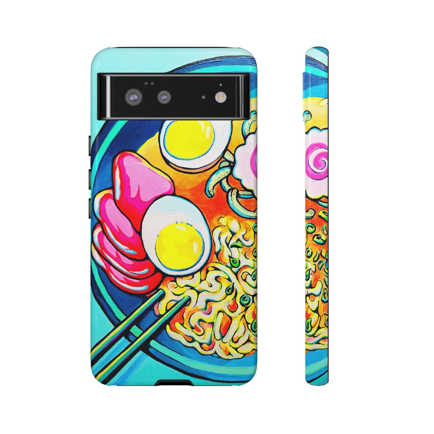 Neon Ramen Tough Phone Case