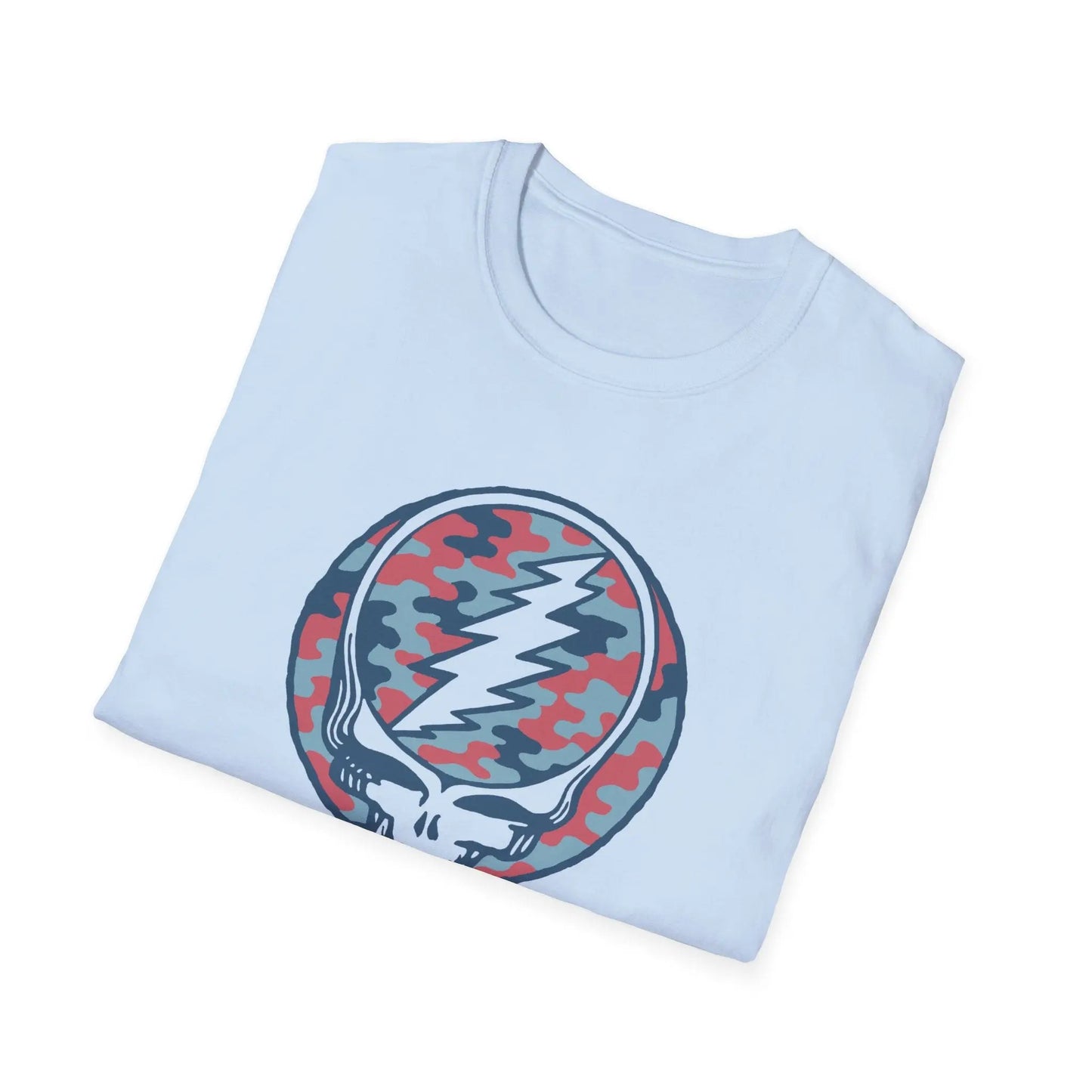 Camo Stealie Color Match Vineyard Collection Grateful Dead T-Shirt