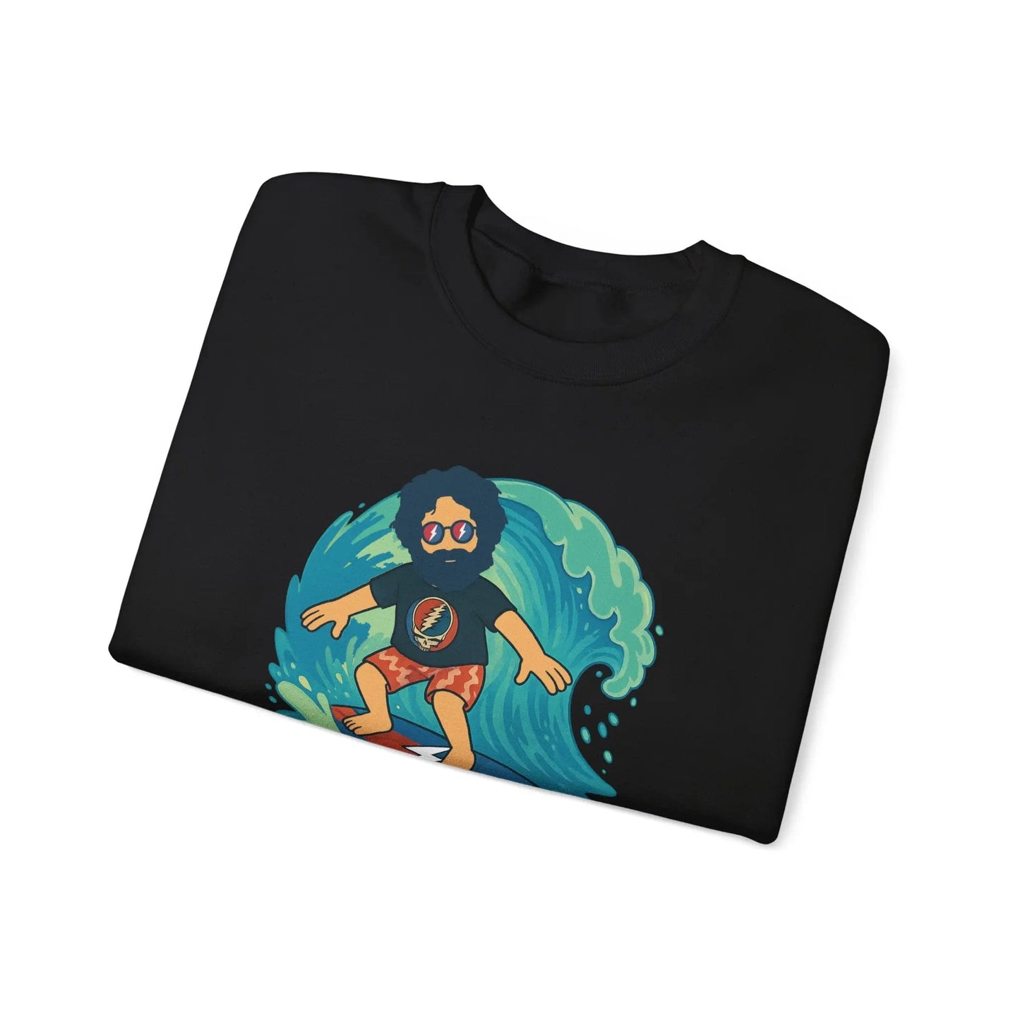 Surfing Jerry Life is dead.® Crewneck