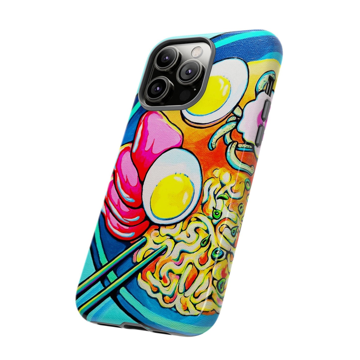 Neon Ramen Tough Phone Case