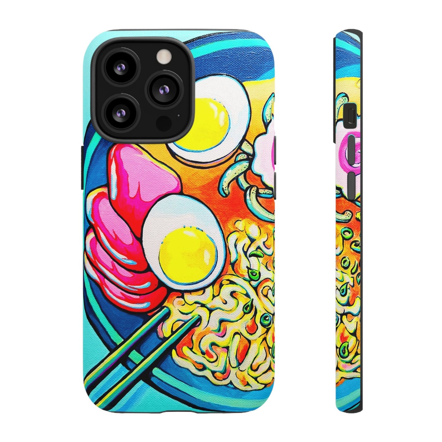 Neon Ramen Tough Phone Case
