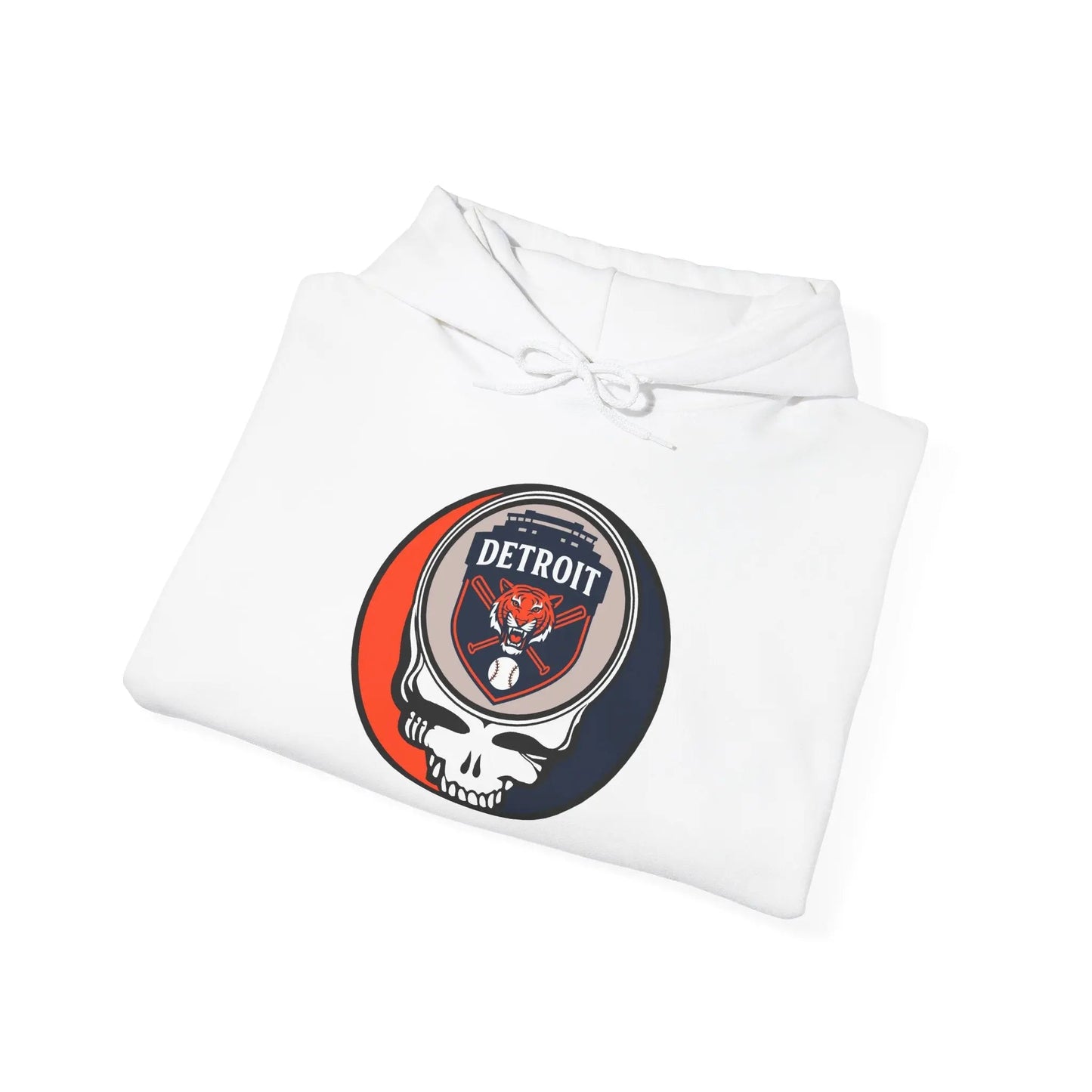 Detroit Tigers Original Stealie Grateful Dead Hoodie