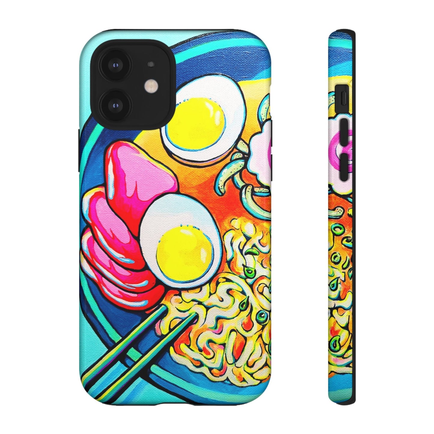 Neon Ramen Tough Phone Case
