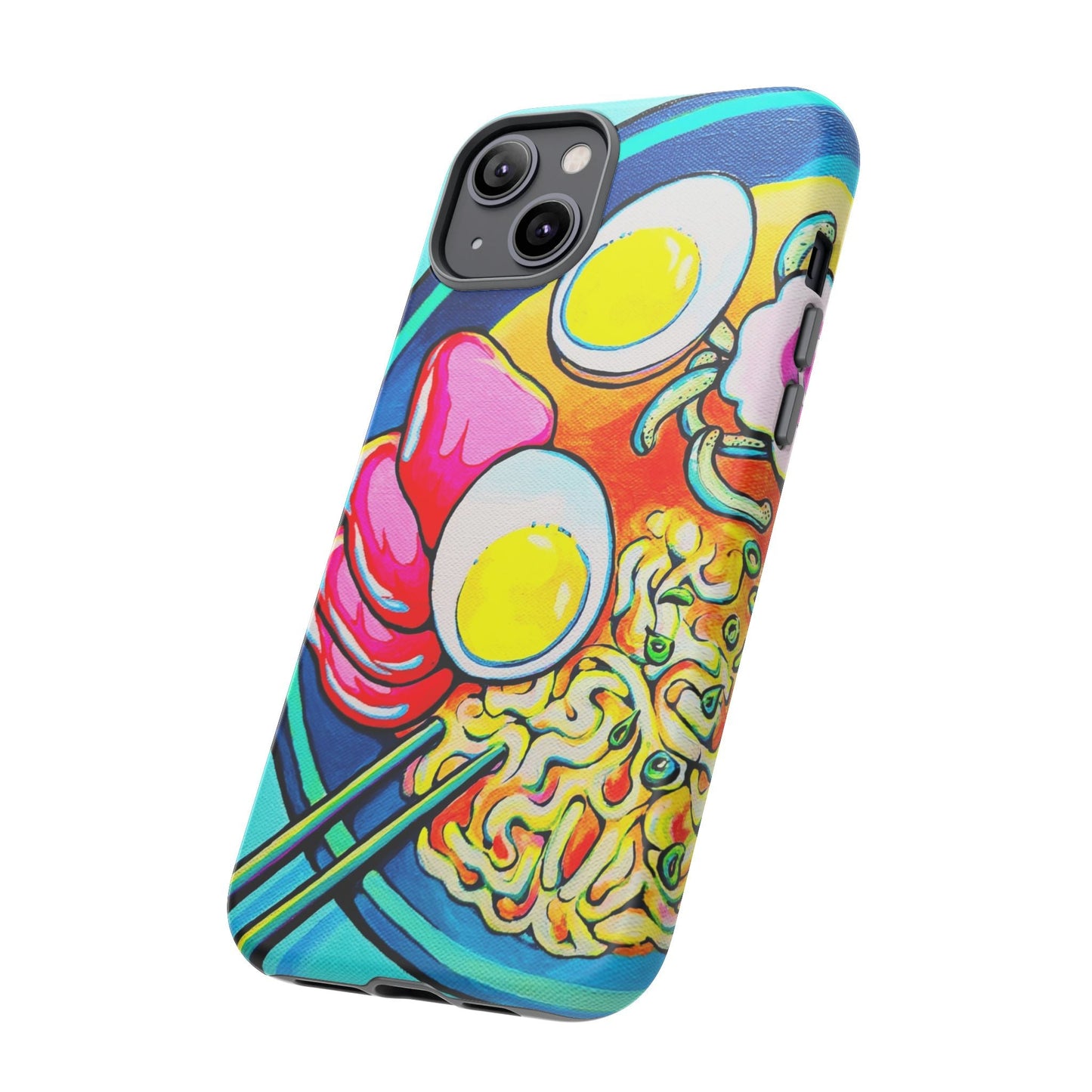 Neon Ramen Tough Phone Case