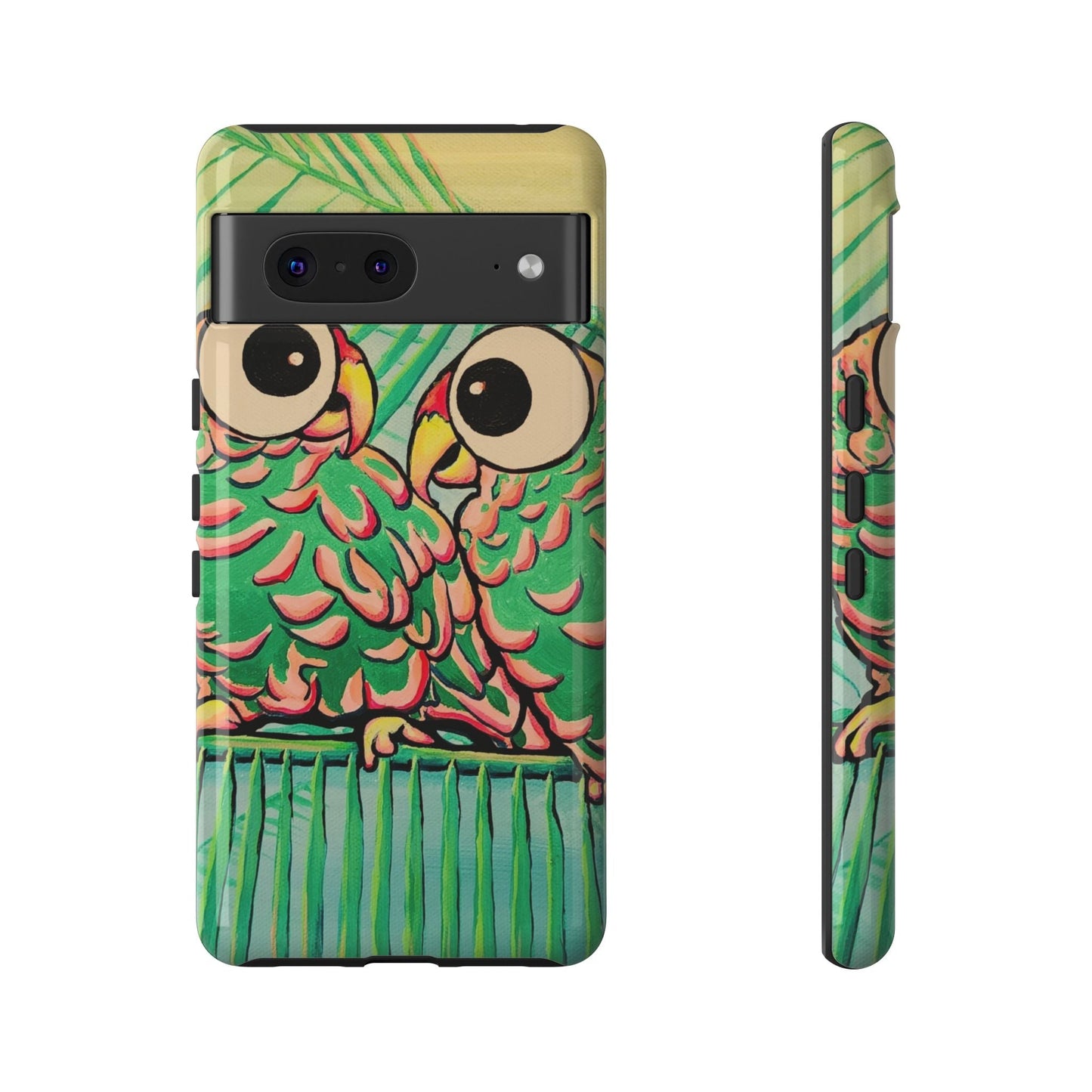 Chatty Cyclops Parrots Tough Phone Case
