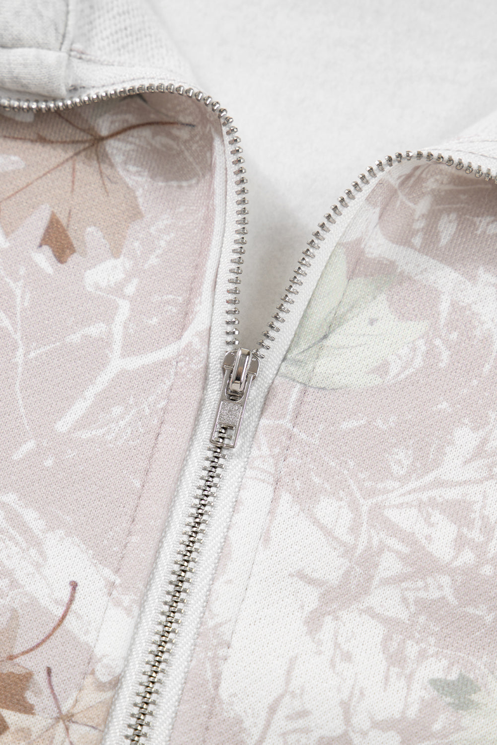 Olivia Patchwork Zipped Collar Pullover