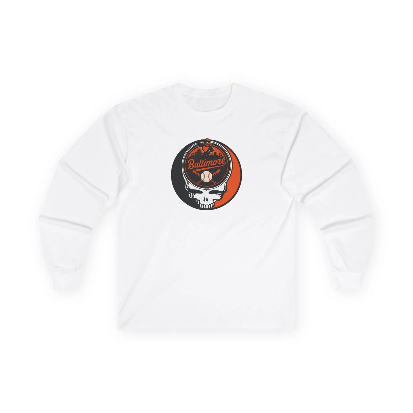 Baltimore Orioles Original Stealie Long Sleeve T-Shirt
