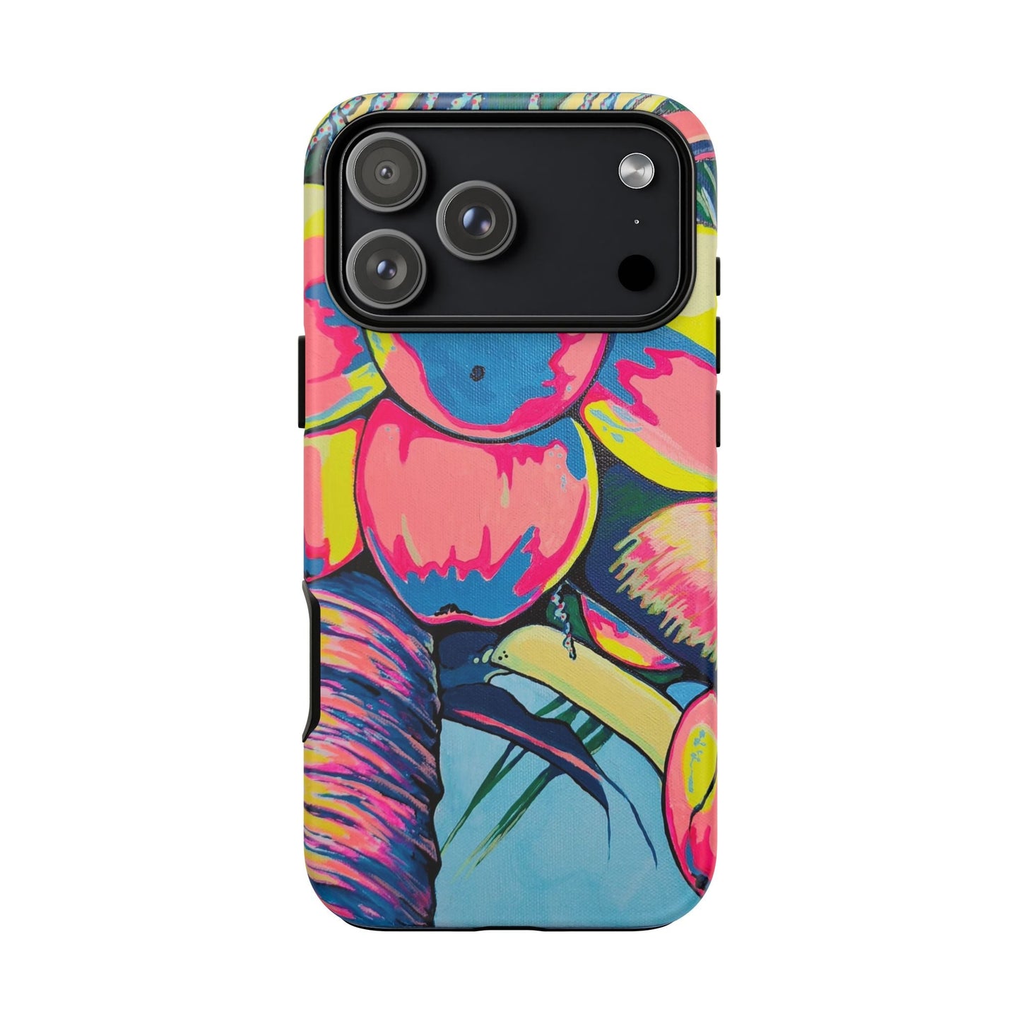 Neon Coconuts Tough Phone Case