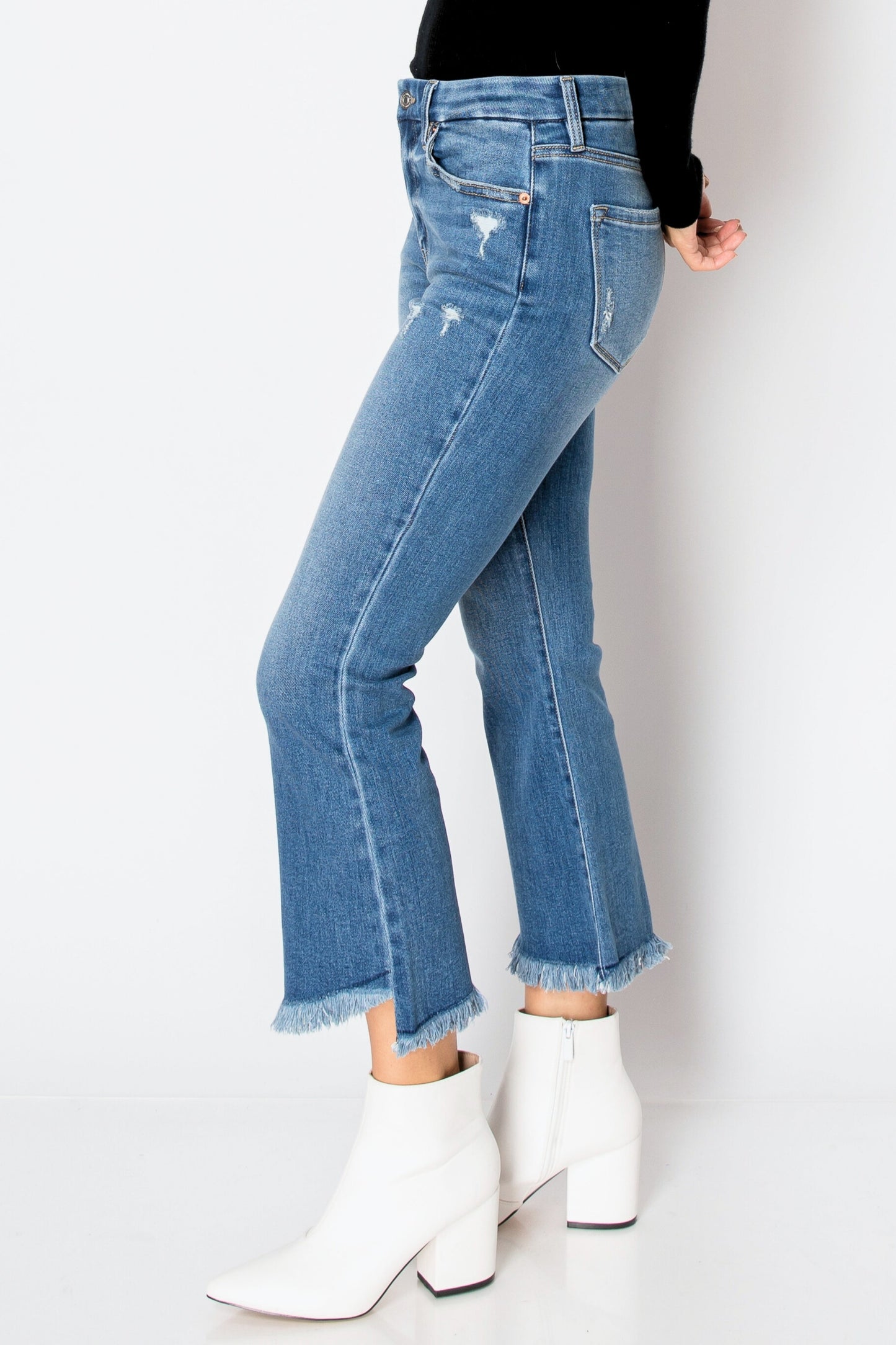 ECO Friendly Corset High Rise Crop Flare