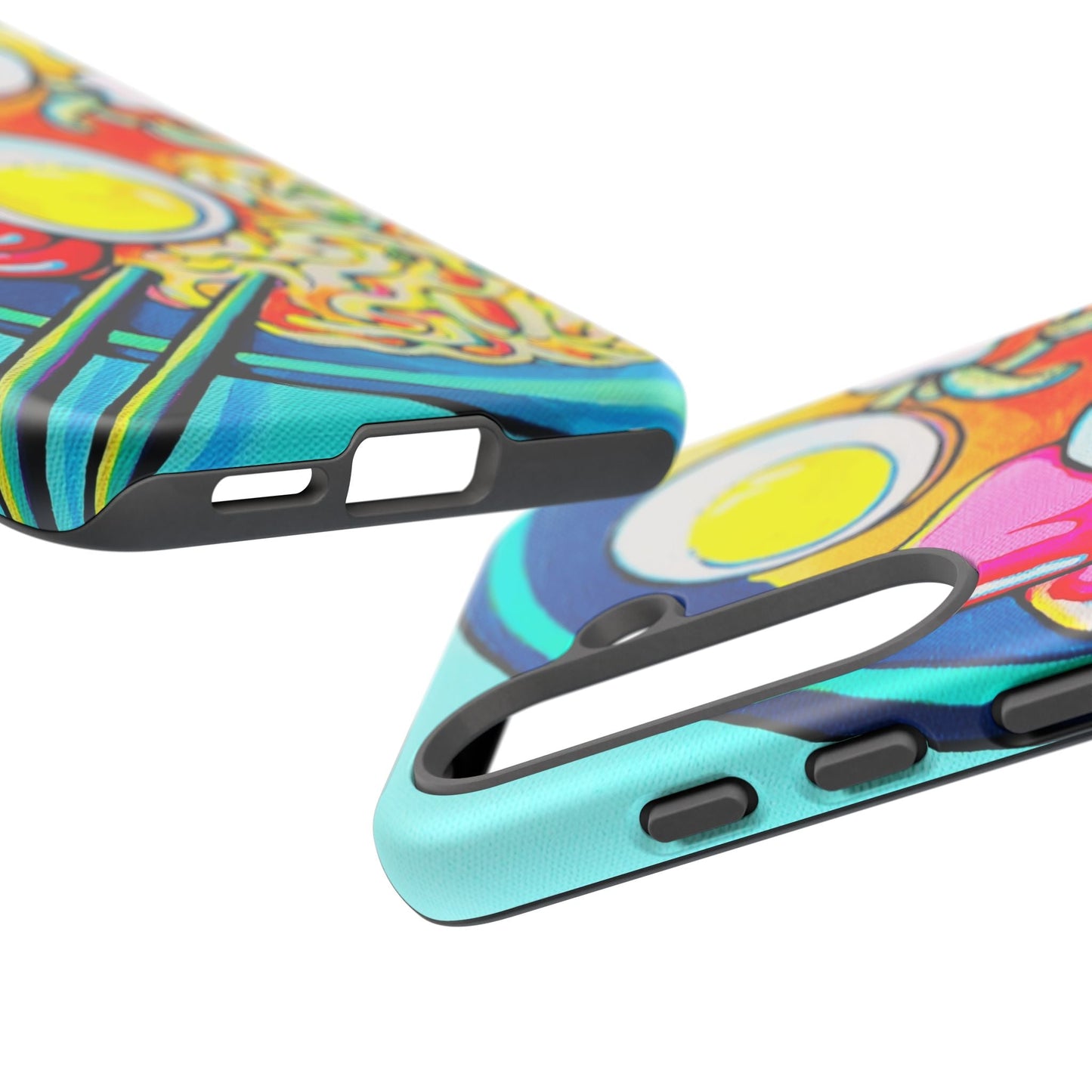 Neon Ramen Tough Phone Case