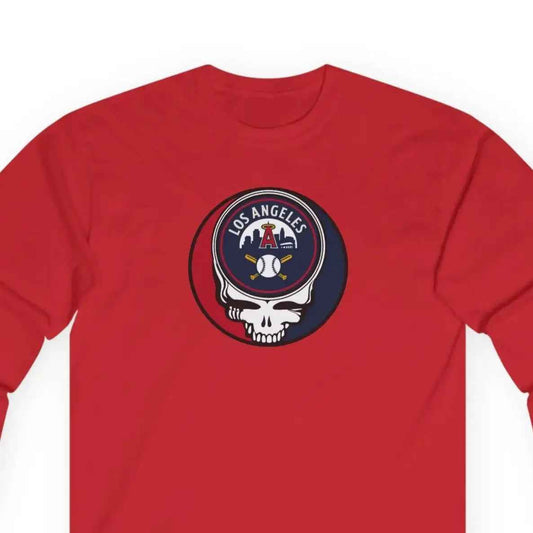 Los Angeles Angels Original Stealie Long Sleeve T-Shirt