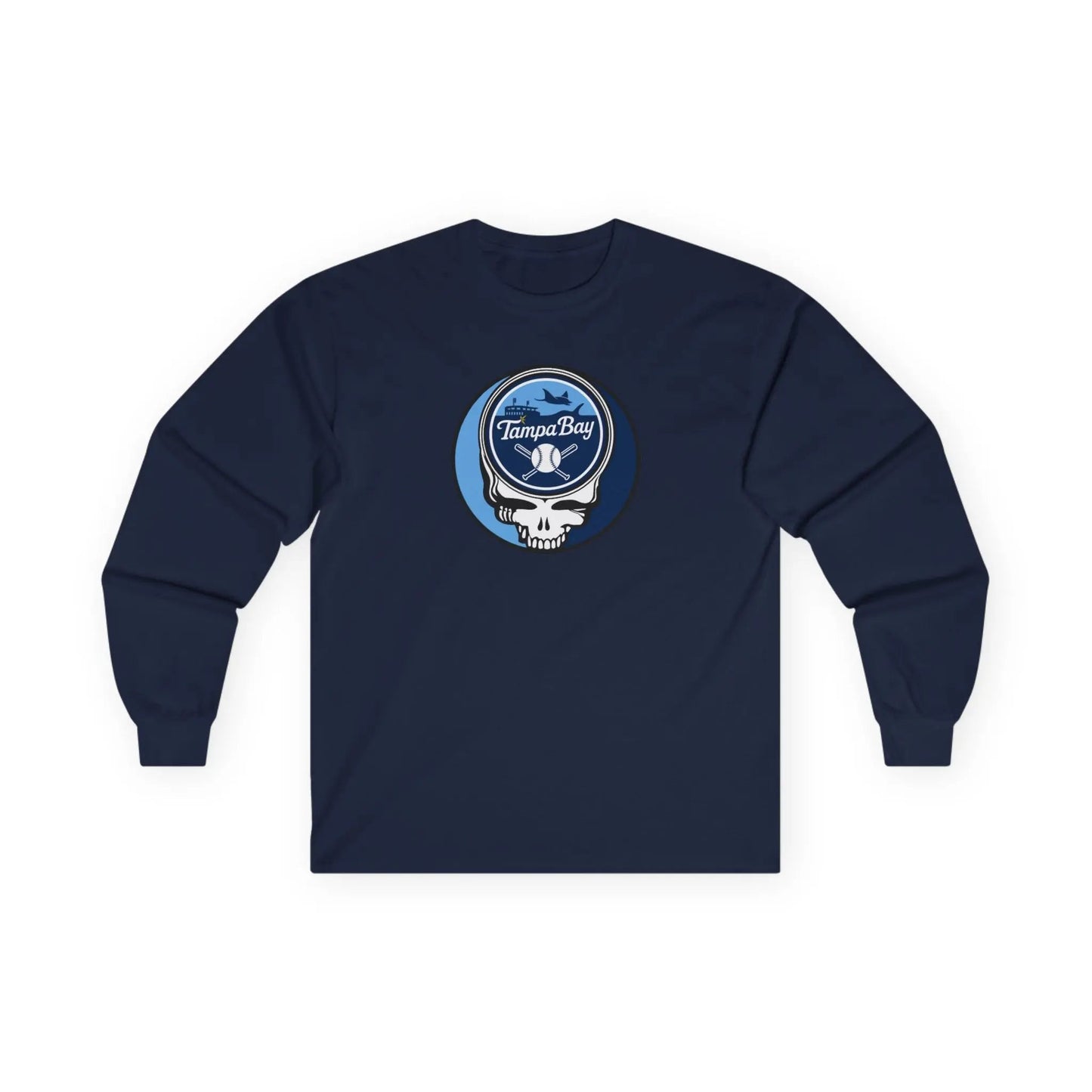 Tampa Bay Rays Original Stealie Long Sleeve Long Sleeve T-Shirt