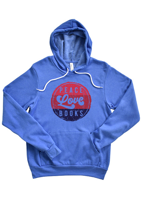 Peace Love Books 1111hoodie
