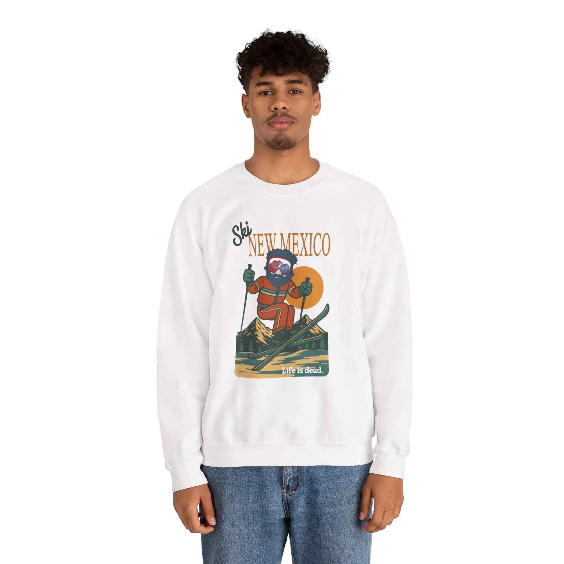 Ski New Mexico Retro Crewneck