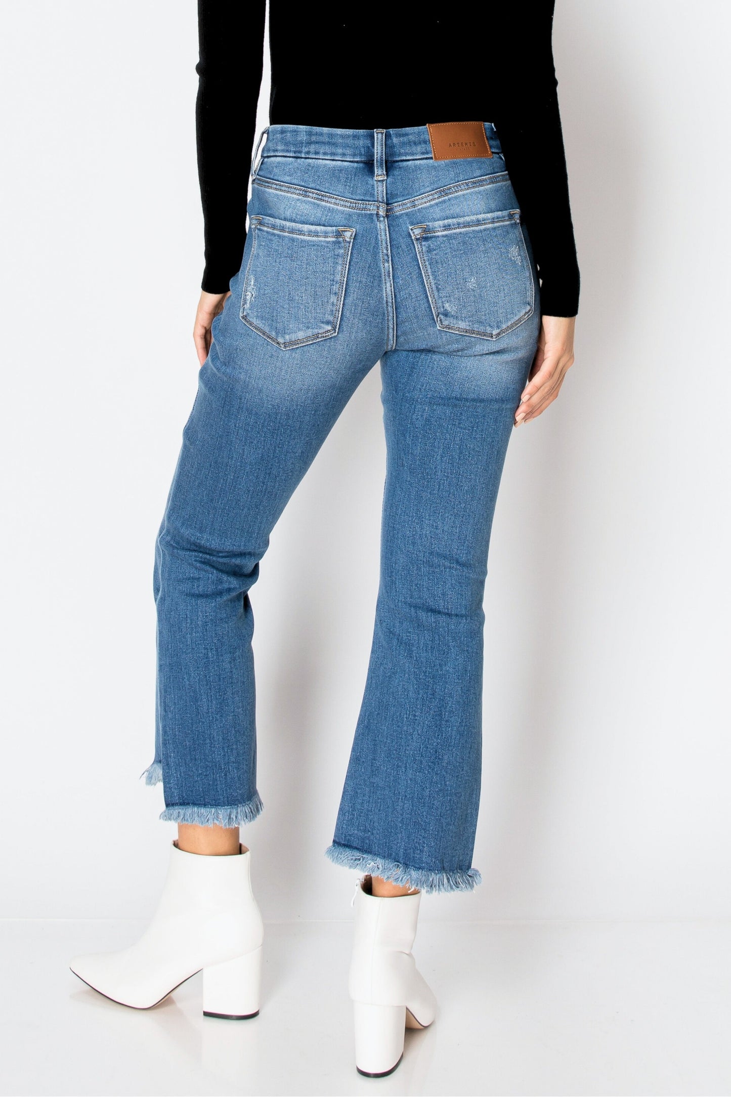 ECO Friendly Corset High Rise Crop Flare