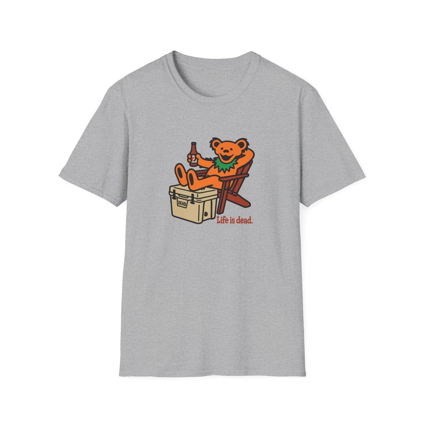 Chillin' Bear - Life is dead.® Grateful Dead T-Shirt