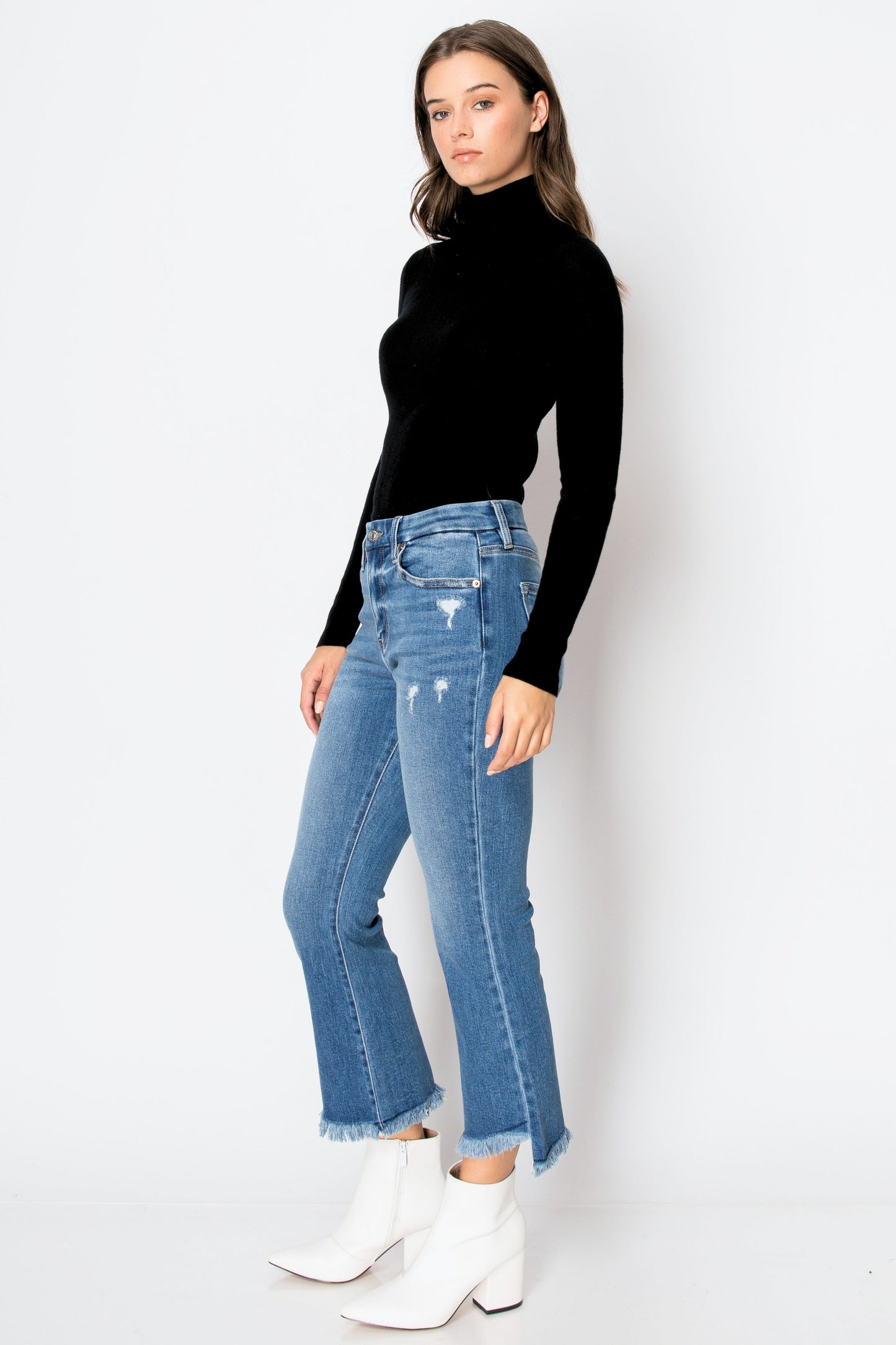 ECO Friendly Corset High Rise Crop Flare
