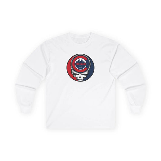 Chicago Cubs Original Stealie Long Sleeve T-Shirt