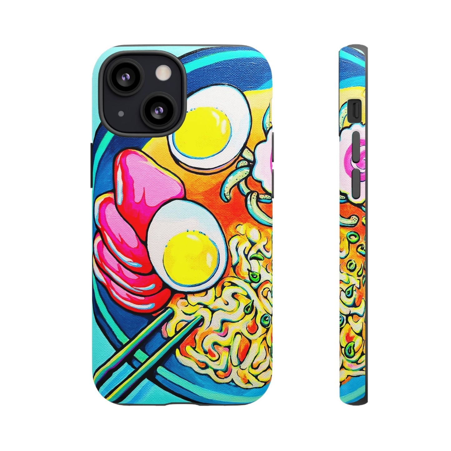 Neon Ramen Tough Phone Case