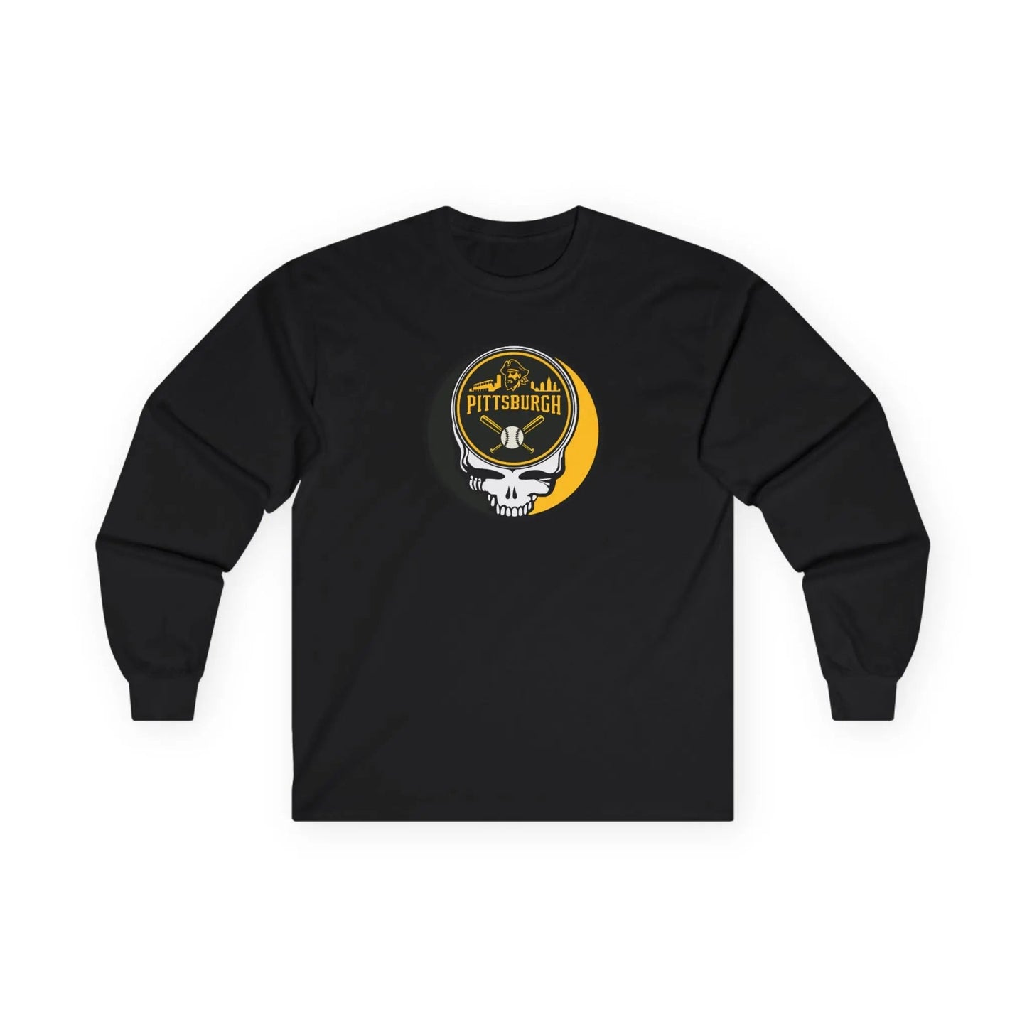 Pittsburgh Pirates Original Stealie Long Sleeve T-Shirt