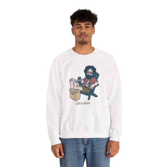 Stay Cool, Jerry Life is dead.® Crewneck