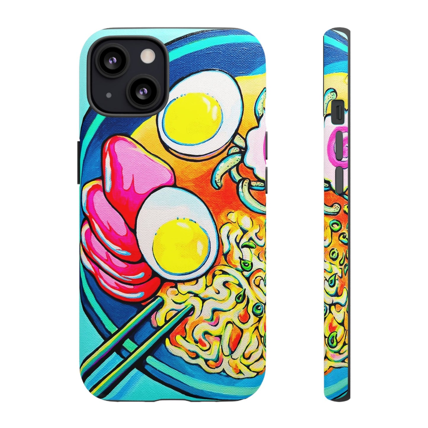 Neon Ramen Tough Phone Case