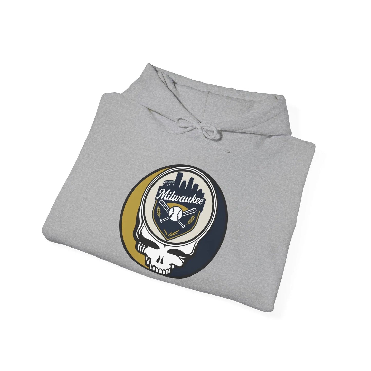 Milwaukee Brewers Original Stealie Grateful Dead Hoodie