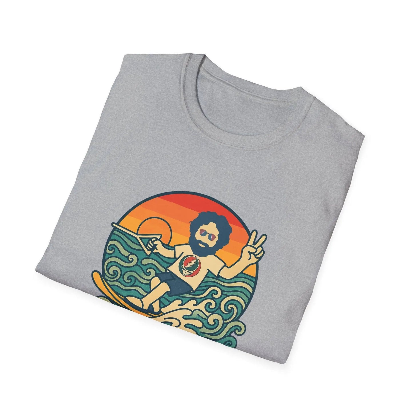 Jerry's Ridin' The Wake Life is dead.® Grateful Dead T-Shirt