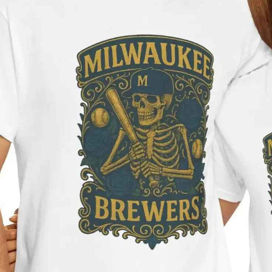 Milwaukee Brewers Original Grateful Dead T-Shirt