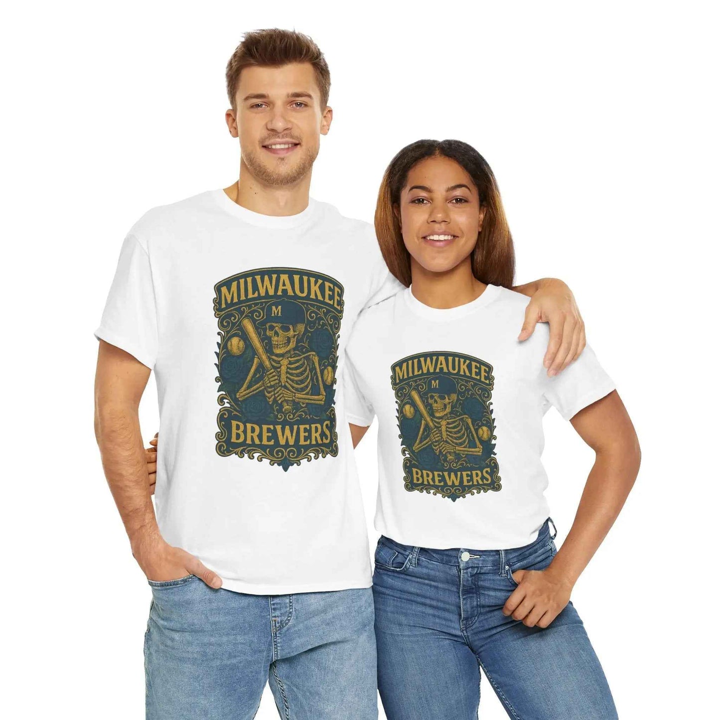 Milwaukee Brewers Original Grateful Dead T-Shirt