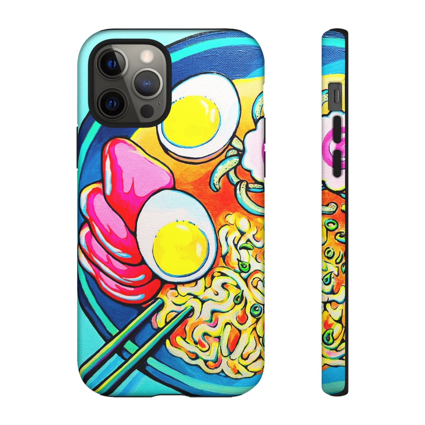 Neon Ramen Tough Phone Case