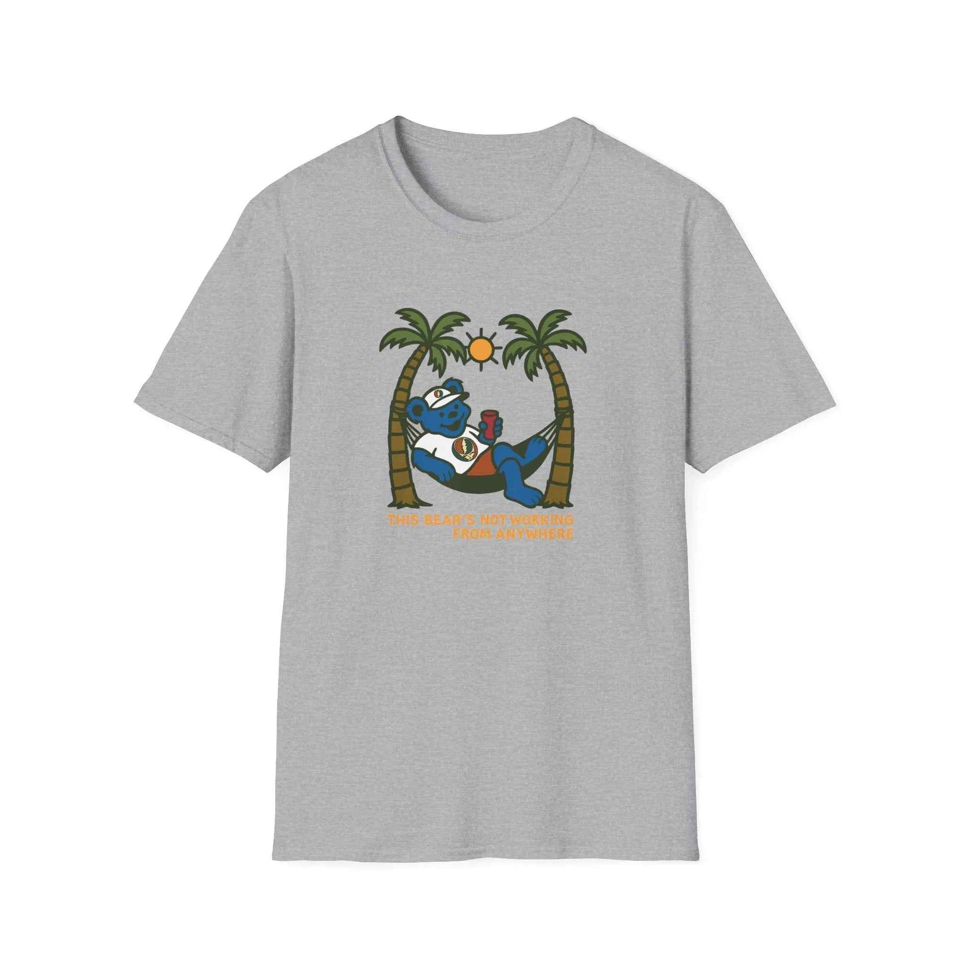 The Bear's Not Working From Anywhere - Life is dead.® Grateful Dead T-Shirt