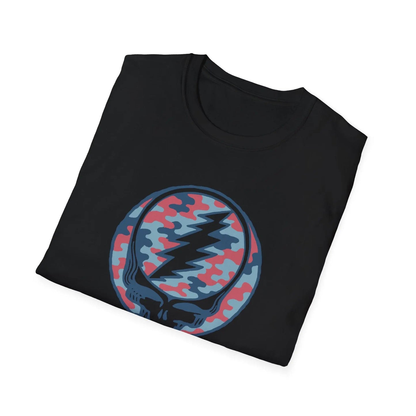 Camo Stealie Color Match Vineyard Collection Grateful Dead T-Shirt