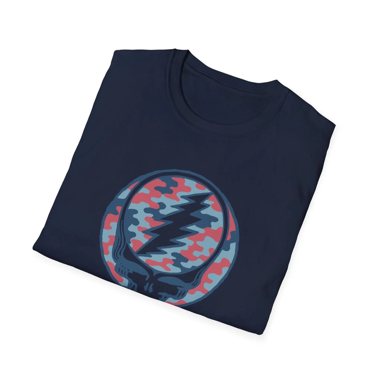Camo Stealie Color Match Vineyard Collection Grateful Dead T-Shirt