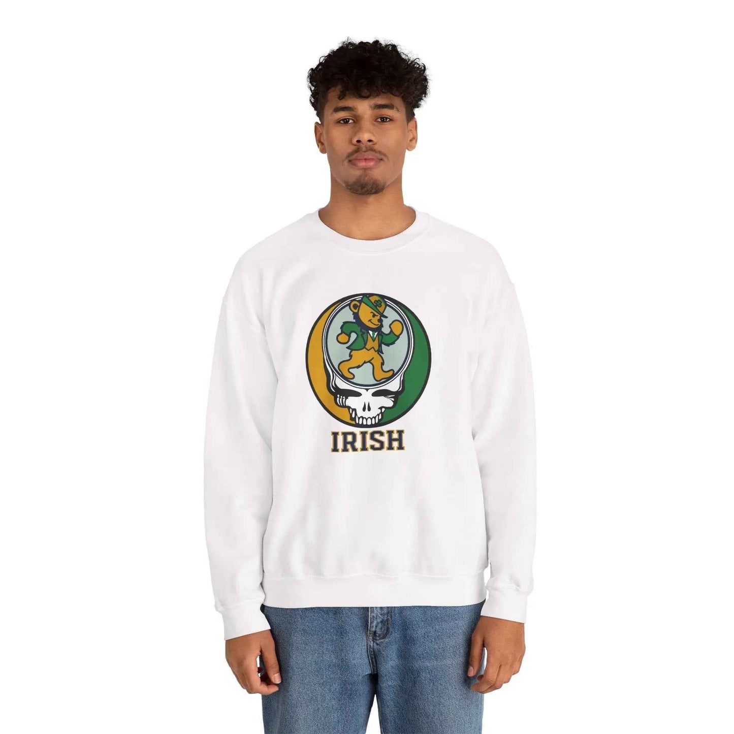 The Irish Dancing Leprechaun Stealie Crewneck