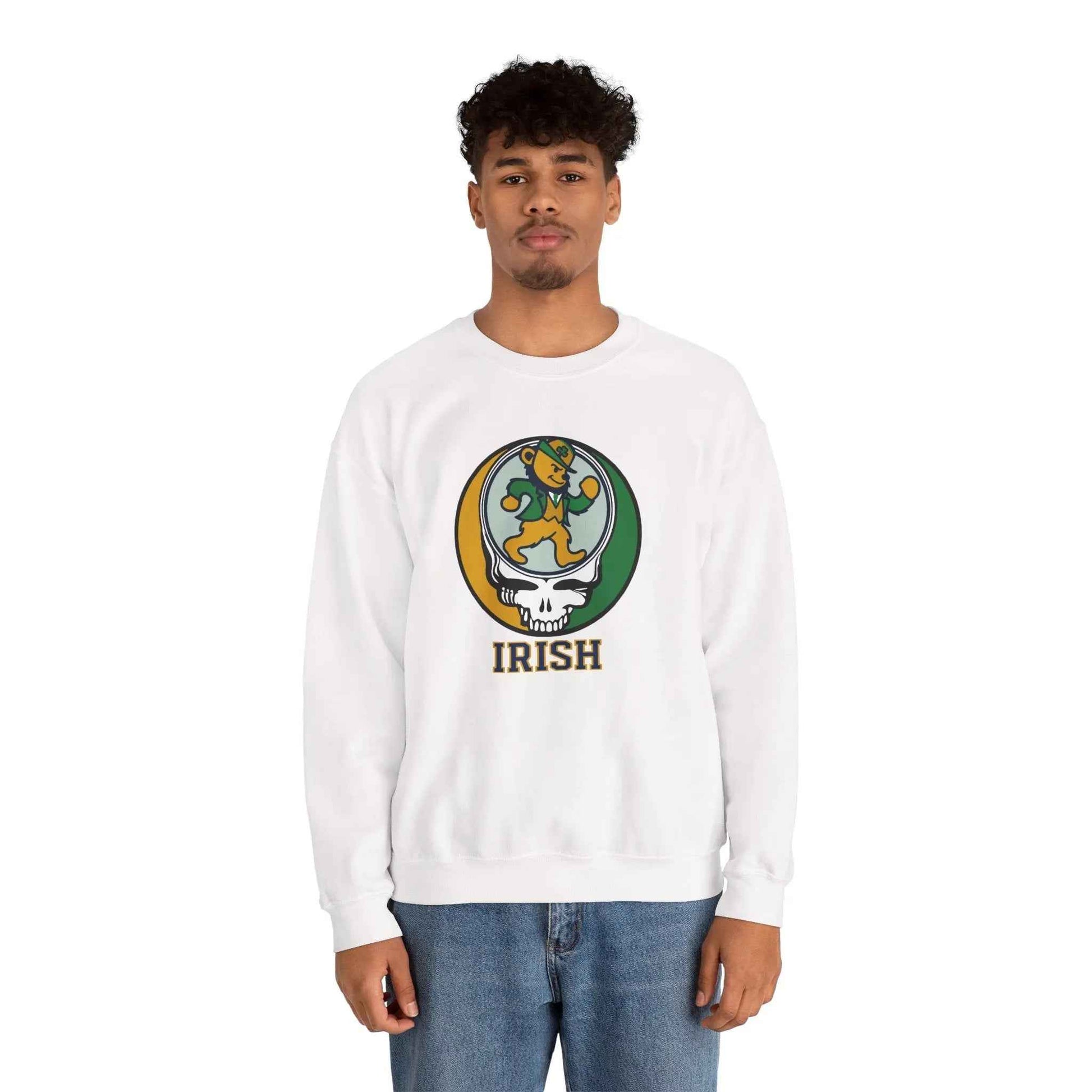 The Irish Dancing Leprechaun Stealie Crewneck